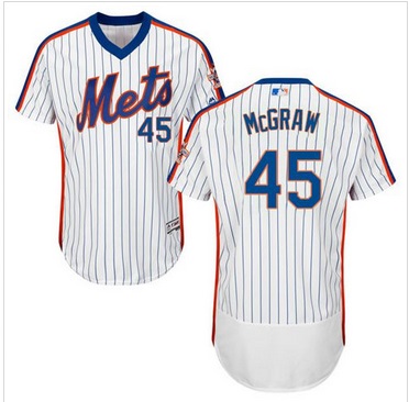 New York Mets #45 Tug McGraw White(Blue Strip) 2016 Flexbase Collection Alternate Stitched Baseball Jersey DingZhi,We sell and wholesale New York Mets #45 Tug McGraw White(Blue Strip) 2016 Flexbase Collection Alternate Stitched Baseball Jersey DingZhi on line form chian!